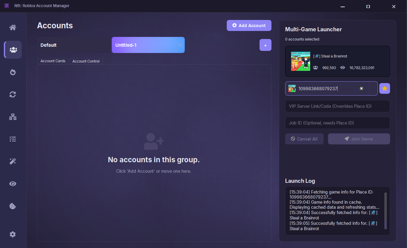 Multi-Game Launcher